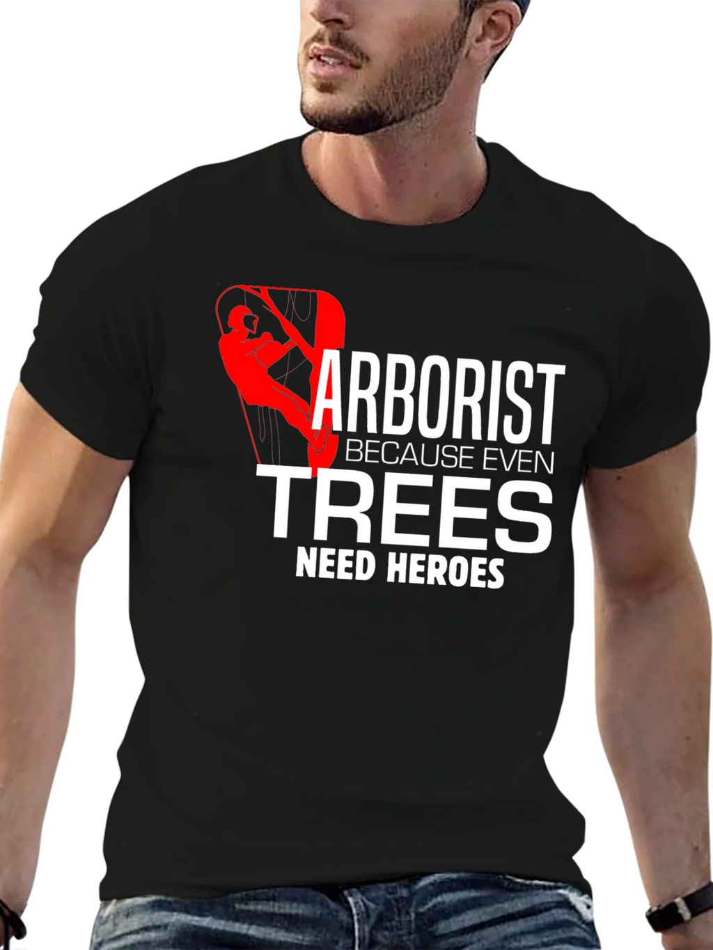 Arborist Hero T-Shirt Tree Climber Arboriculture Tee product image 6