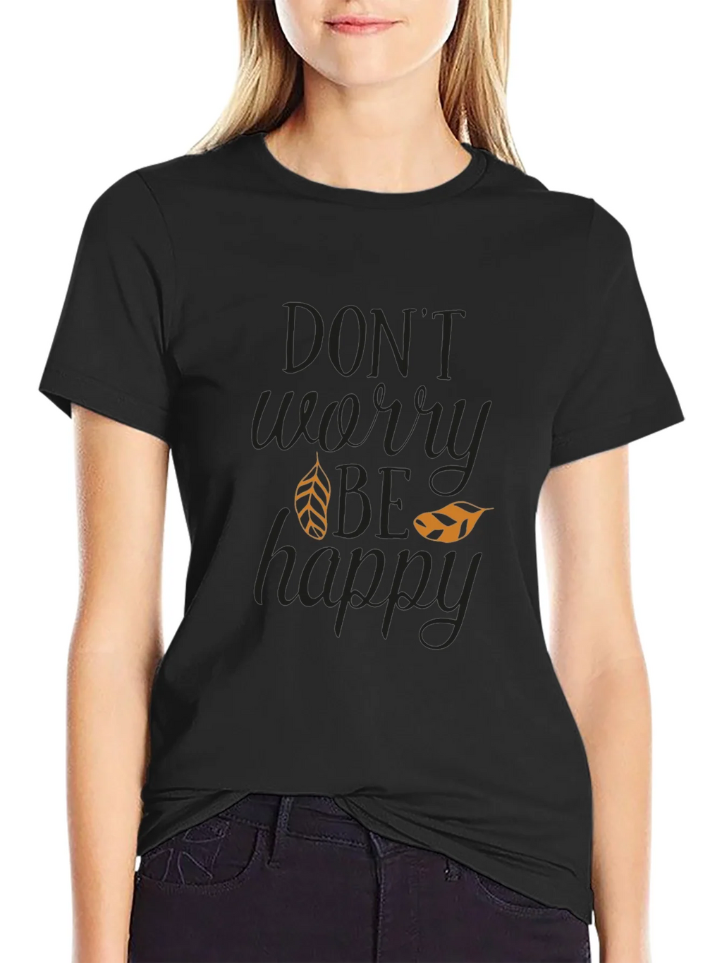 Dont Worry Be Happy Graphic T-Shirt product image 2
