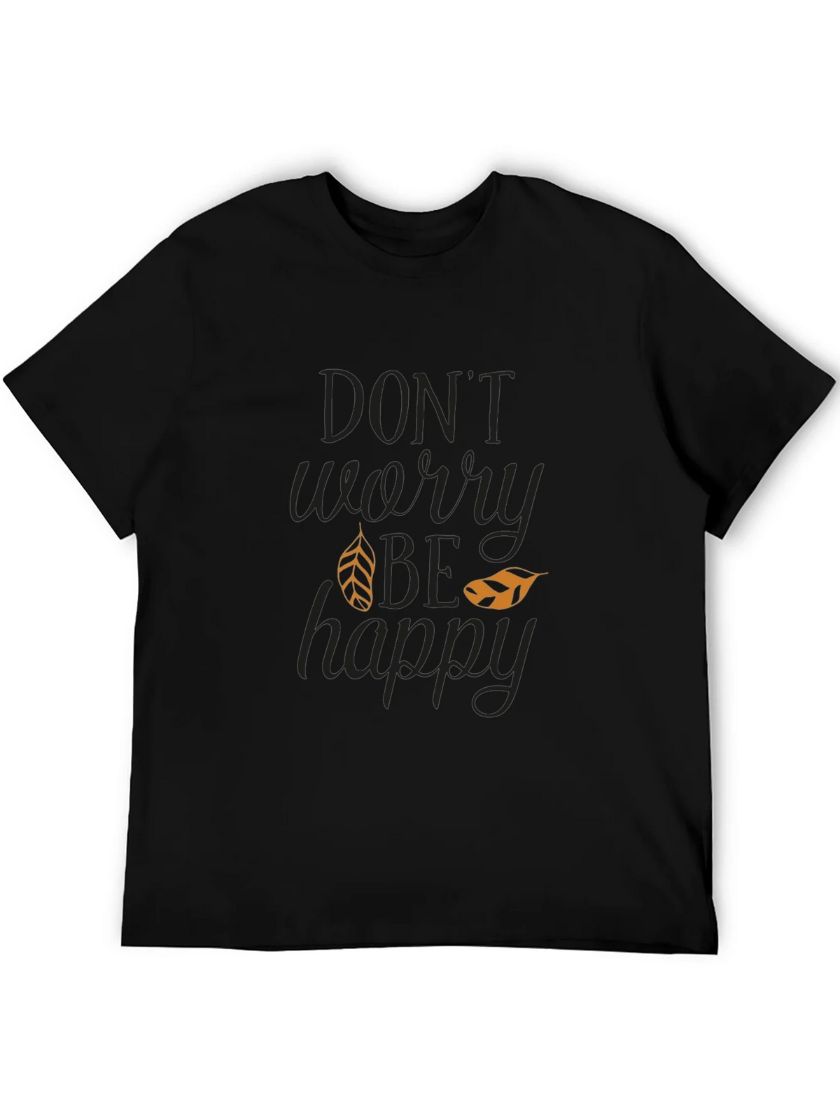 Dont Worry Be Happy Graphic T-Shirt product image 5