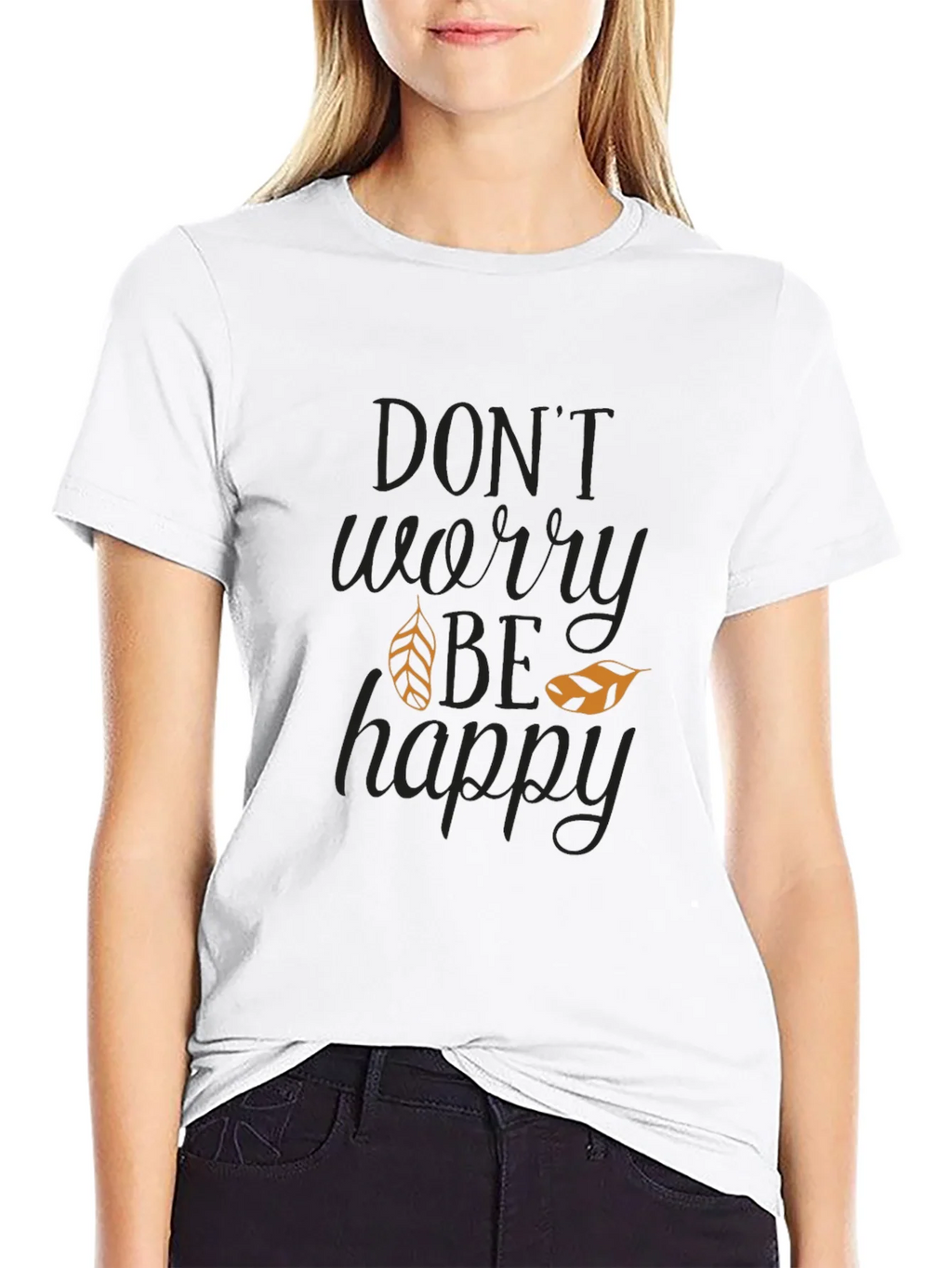 Dont Worry Be Happy Graphic T-Shirt product image 8