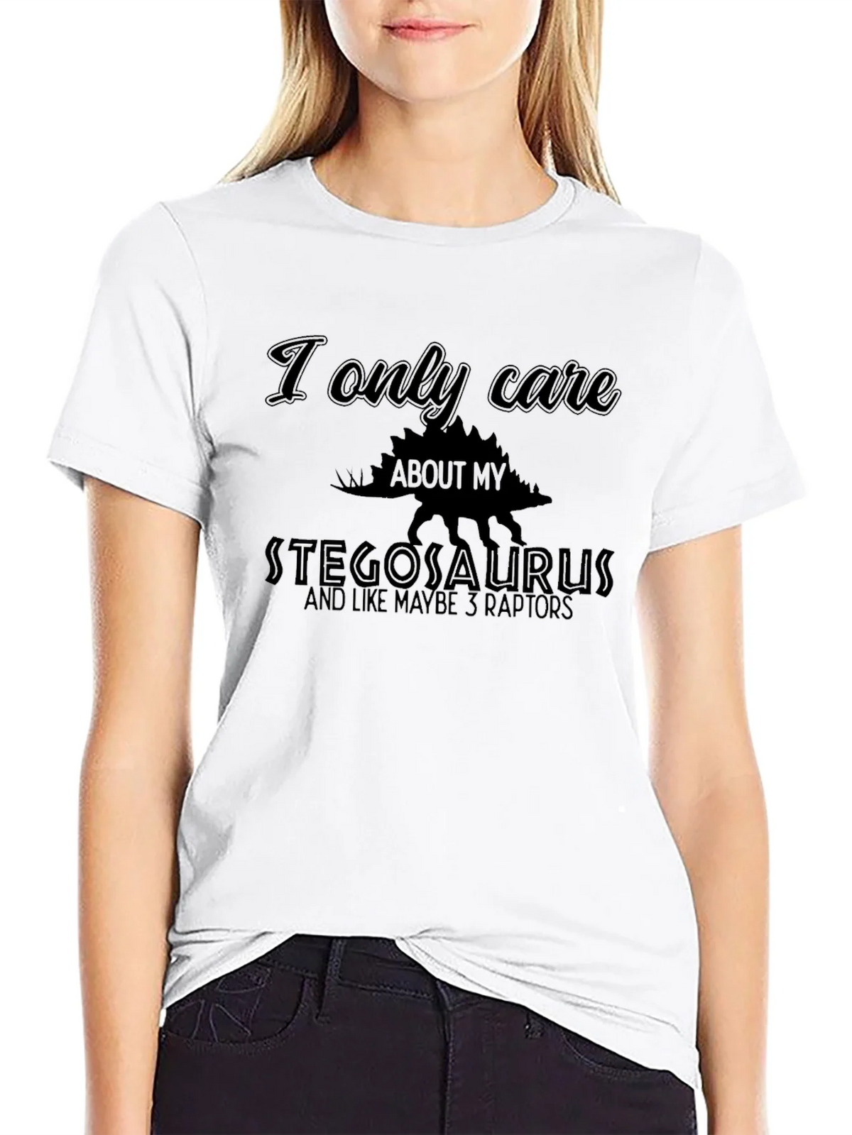 Stegosaurus T-Shirt - Dinosaur Lover Tee product image 6