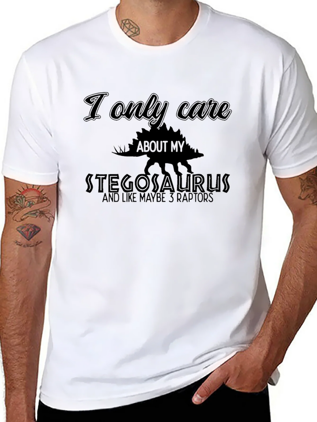 Stegosaurus T-Shirt - Dinosaur Lover Tee product image 5