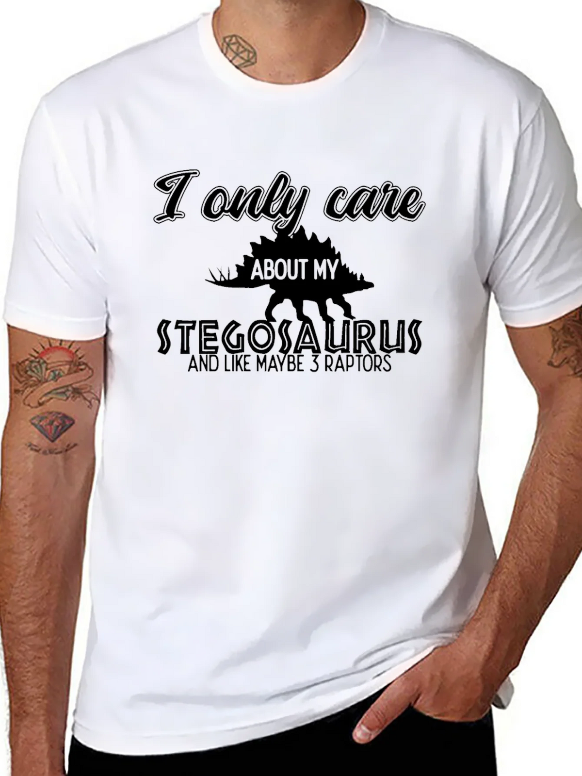 Stegosaurus T-Shirt - Dinosaur Lover Tee product image 5
