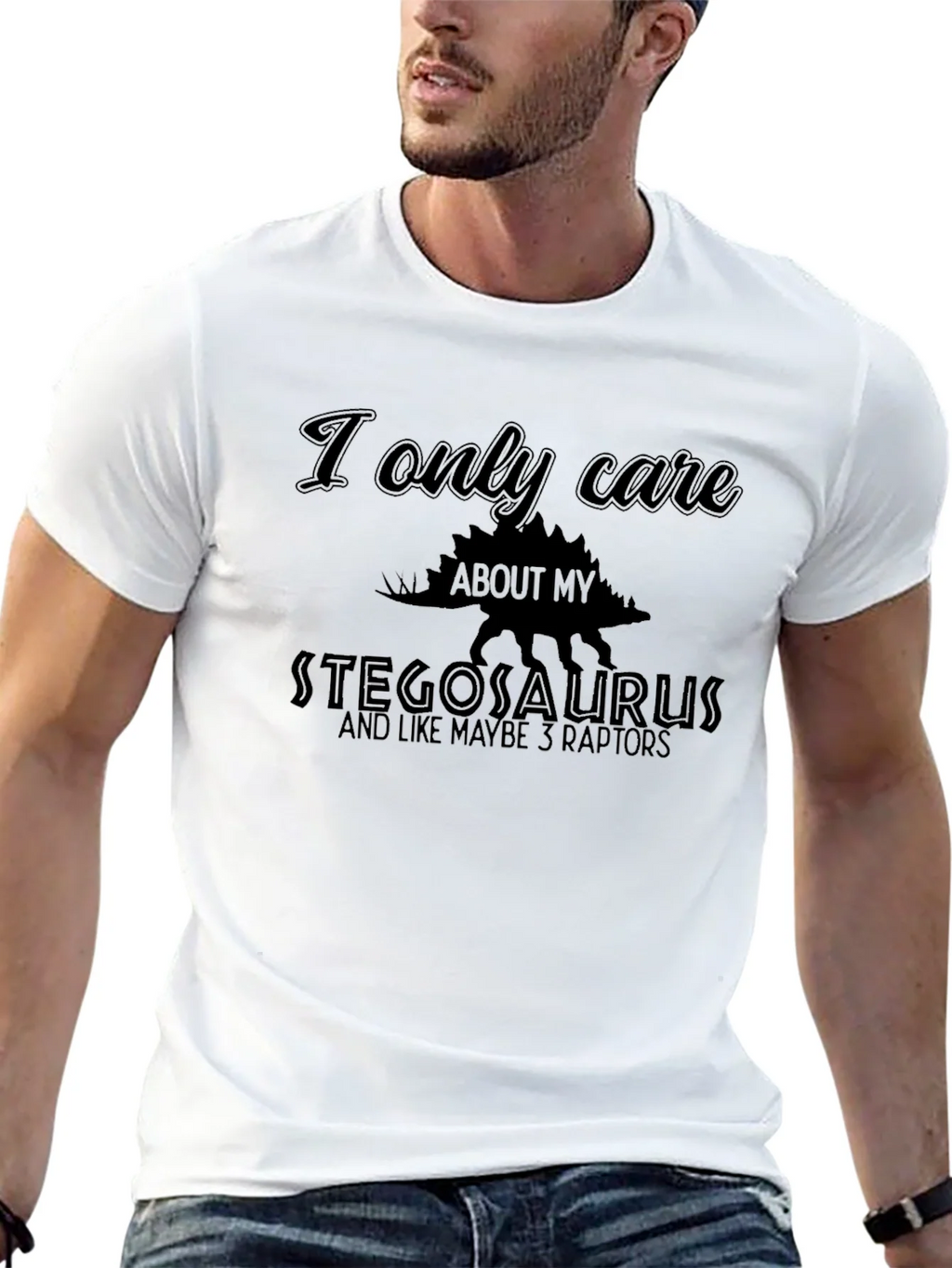 Stegosaurus T-Shirt - Dinosaur Lover Tee product image 9