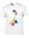 Abstract Geometric T-Shirt: Modern Art Design product image 1