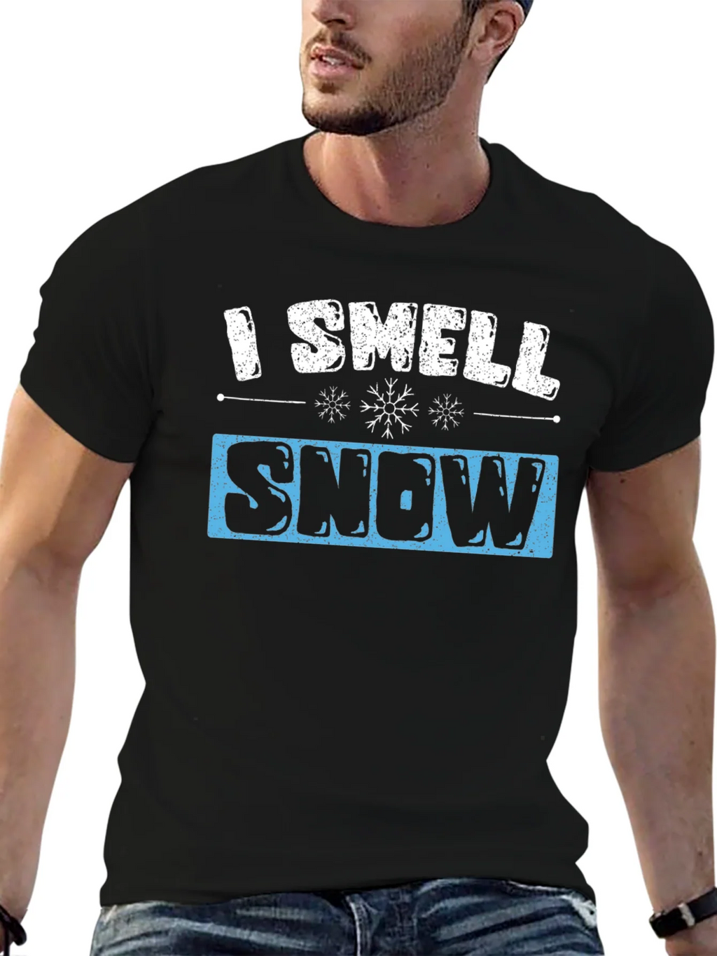 I Smell Snow Graphic T-Shirt product image 6