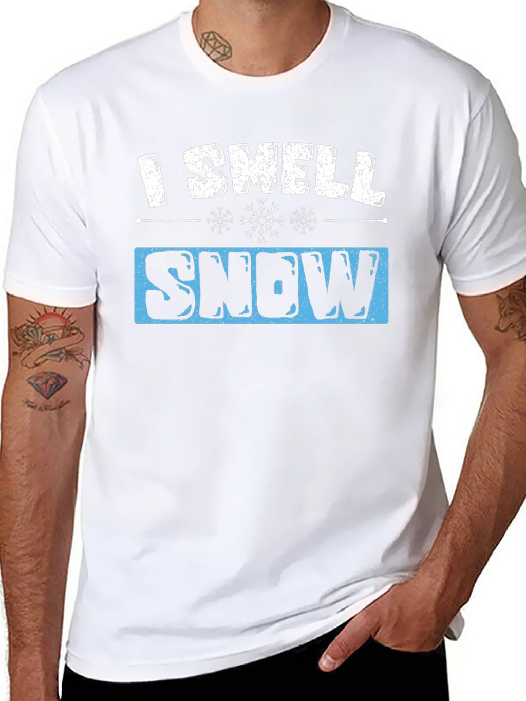 I Smell Snow Graphic T-Shirt product image 7