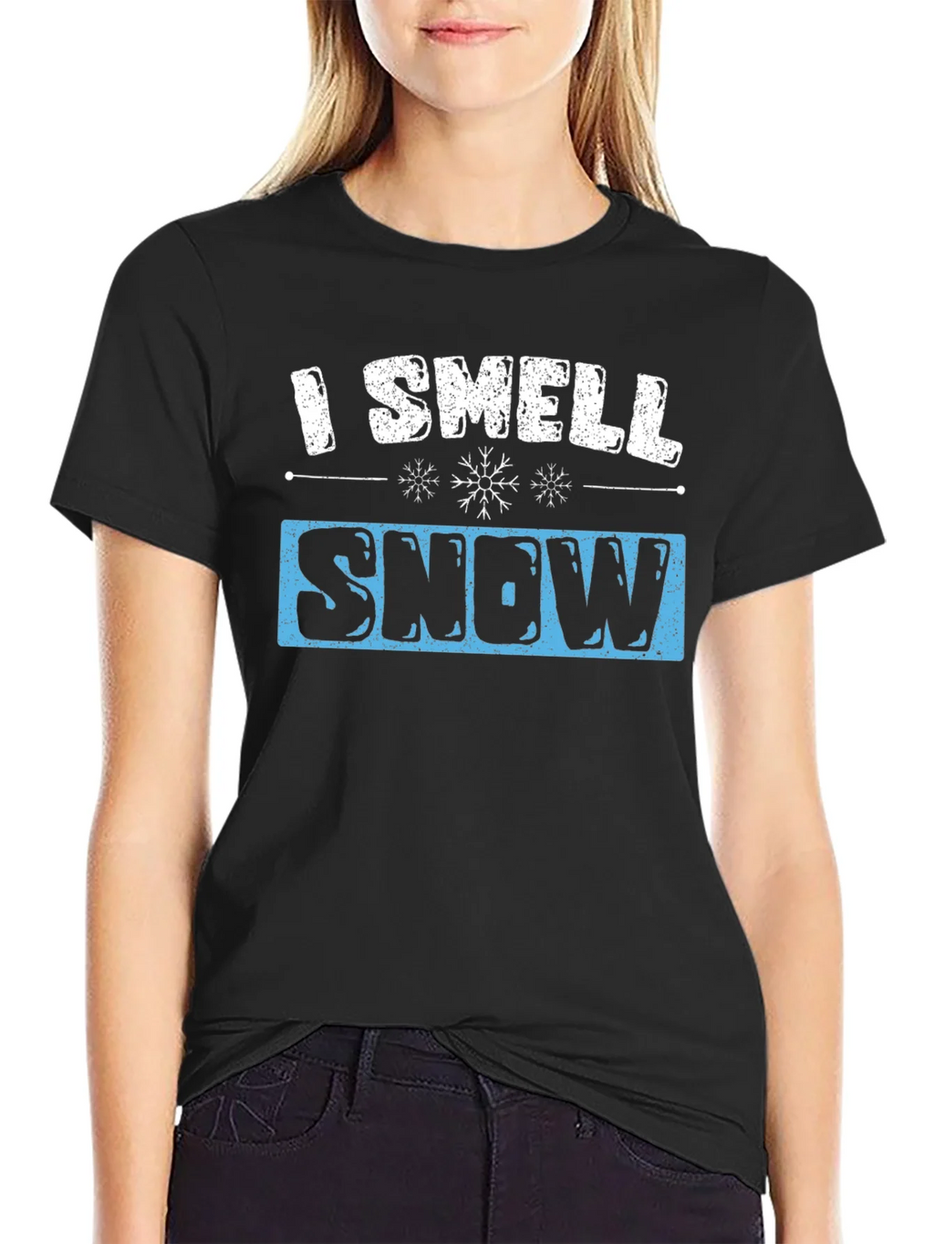 I Smell Snow Graphic T-Shirt product image 2