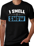 I Smell Snow Graphic T-Shirt product image 1