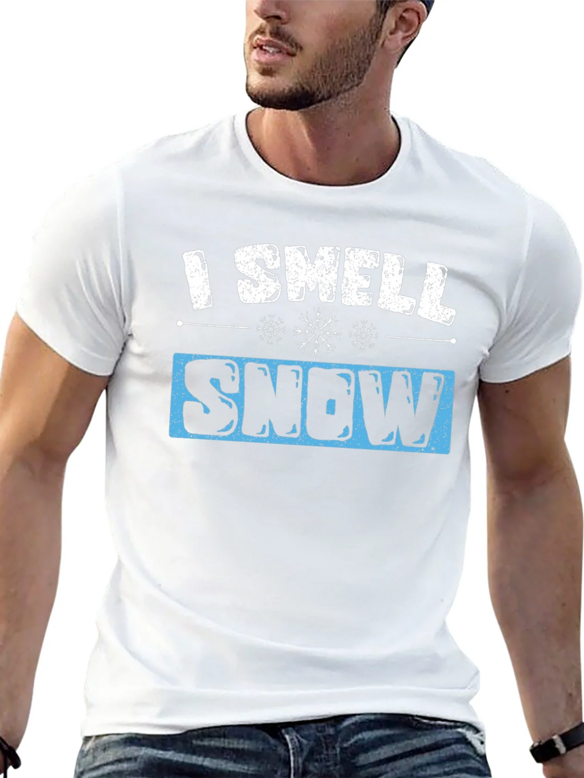 I Smell Snow Graphic T-Shirt product image 12