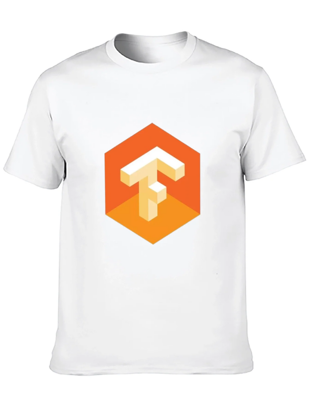 TensorFlow Logo Black T-Shirt product image 9