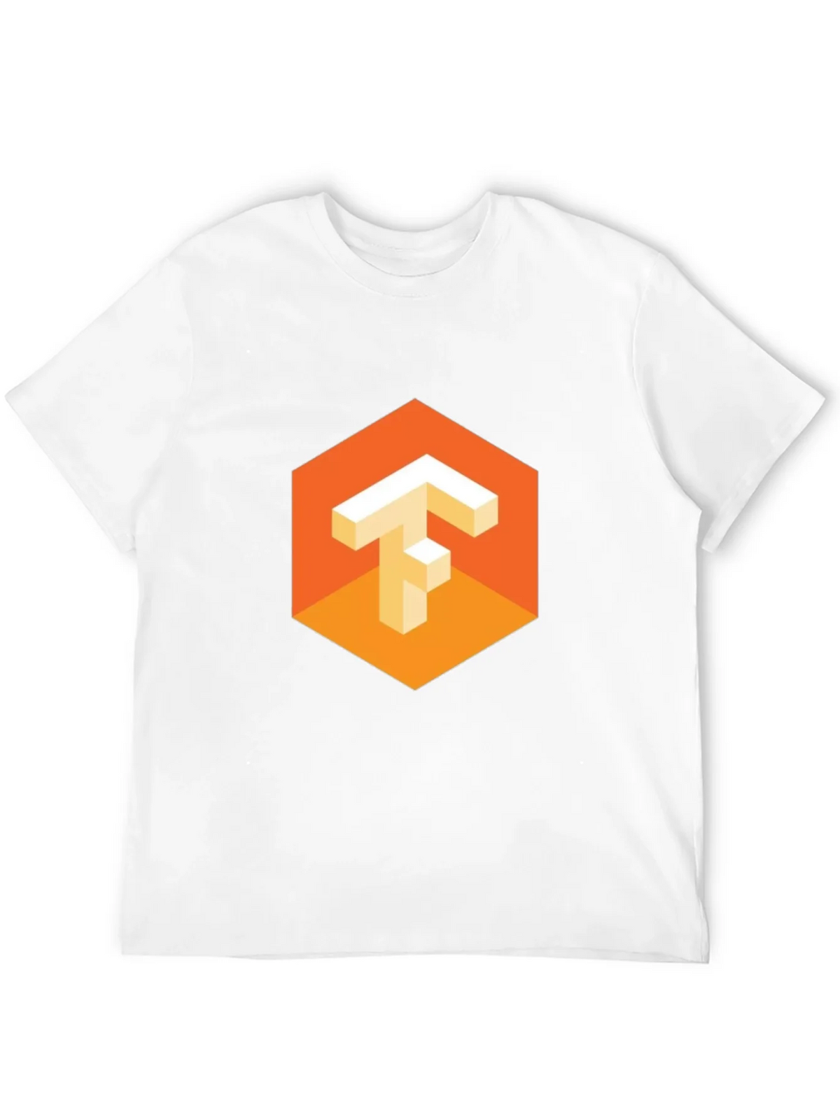 TensorFlow Logo Black T-Shirt product image 11