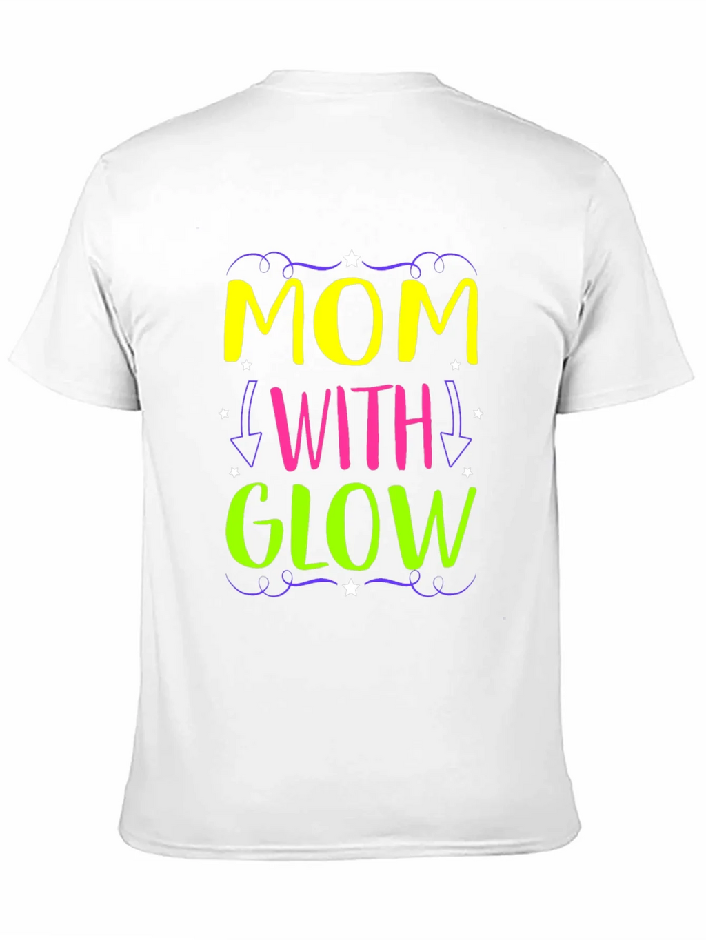 Mom With Glow - Novelty Graphic Tee product image 10