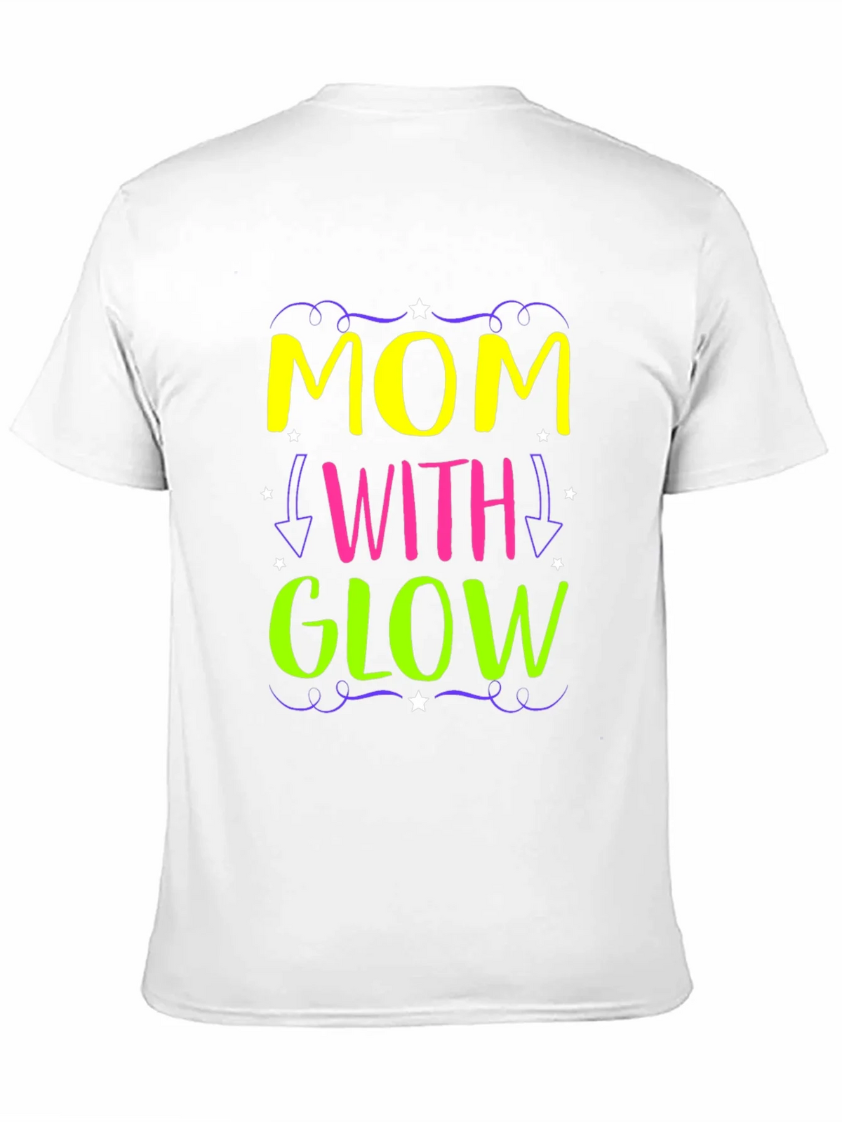 Mom With Glow - Novelty Graphic Tee product image 10
