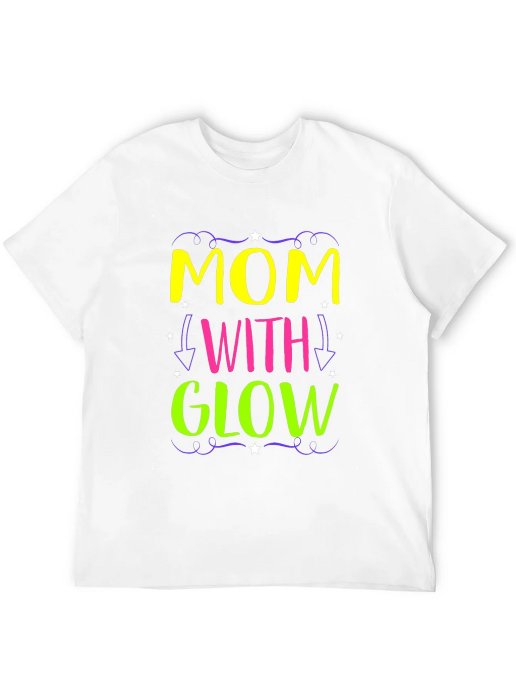 Mom With Glow - Novelty Graphic Tee product image 11