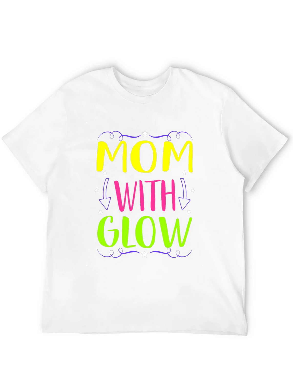 Mom With Glow - Novelty Graphic Tee product image 11