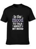 Mood Graphic Tee - Talk About My T-Shirt product image 1