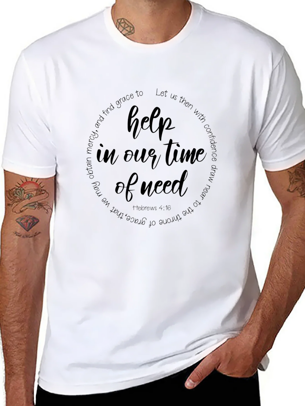 Help in Our Time of Need T-Shirt product image 7