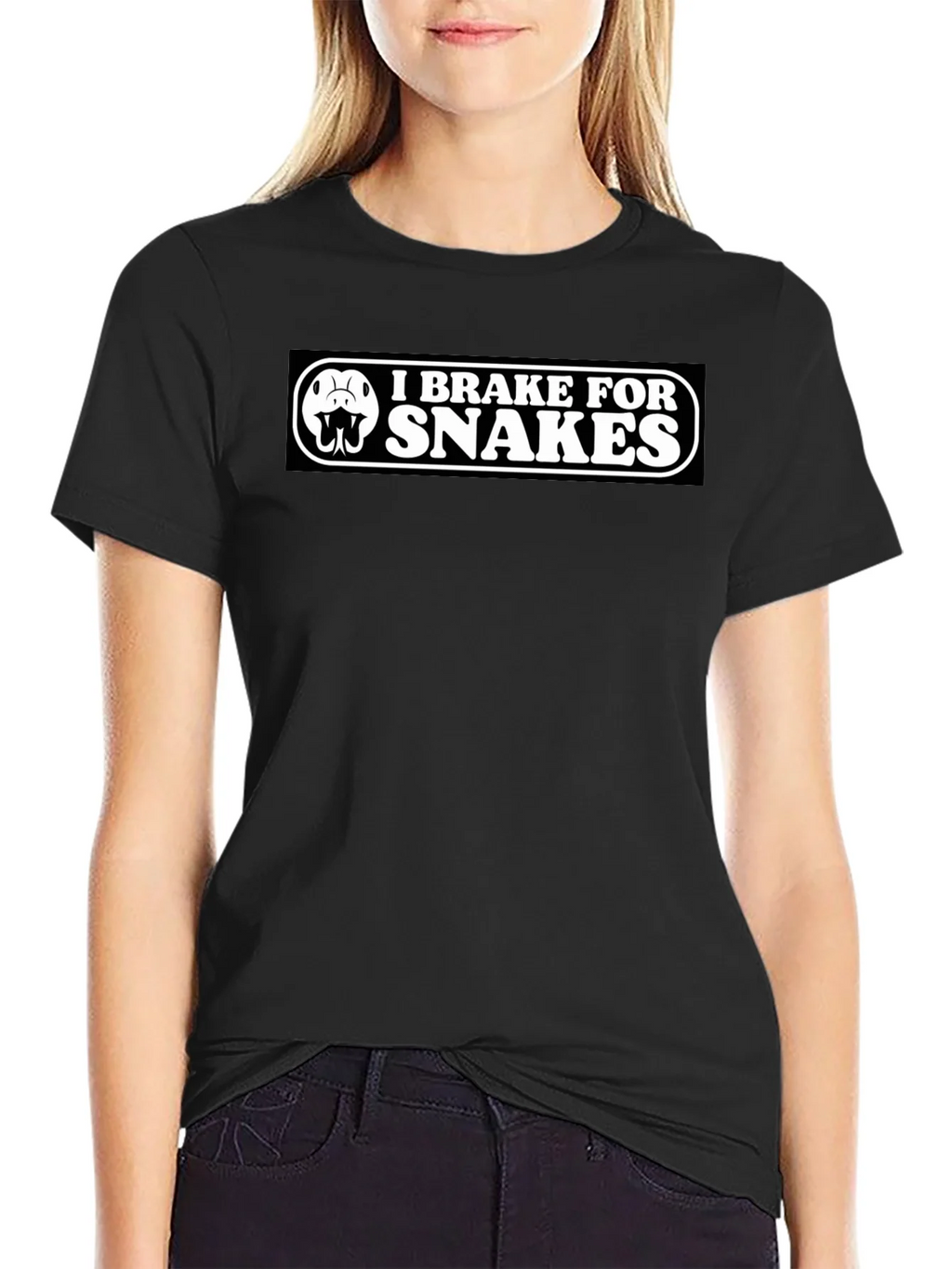 I Brake for Snakes T-Shirt product image 2