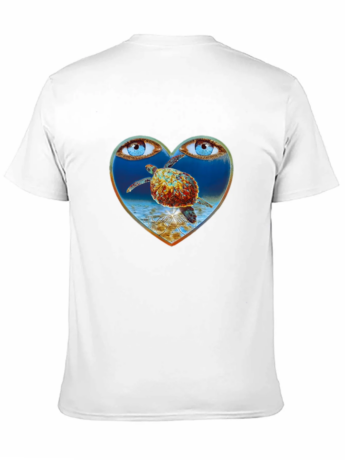 Turtle Eye Heart Graphic Tee product image 10