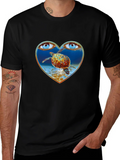 Turtle Eye Heart Graphic Tee product image 1