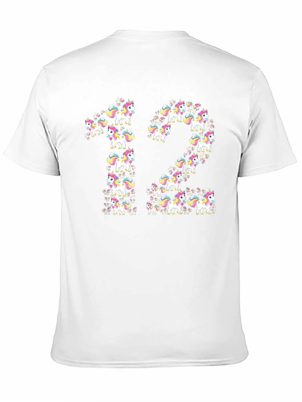 Unicorn 12th Birthday T-Shirt - Black product image 10