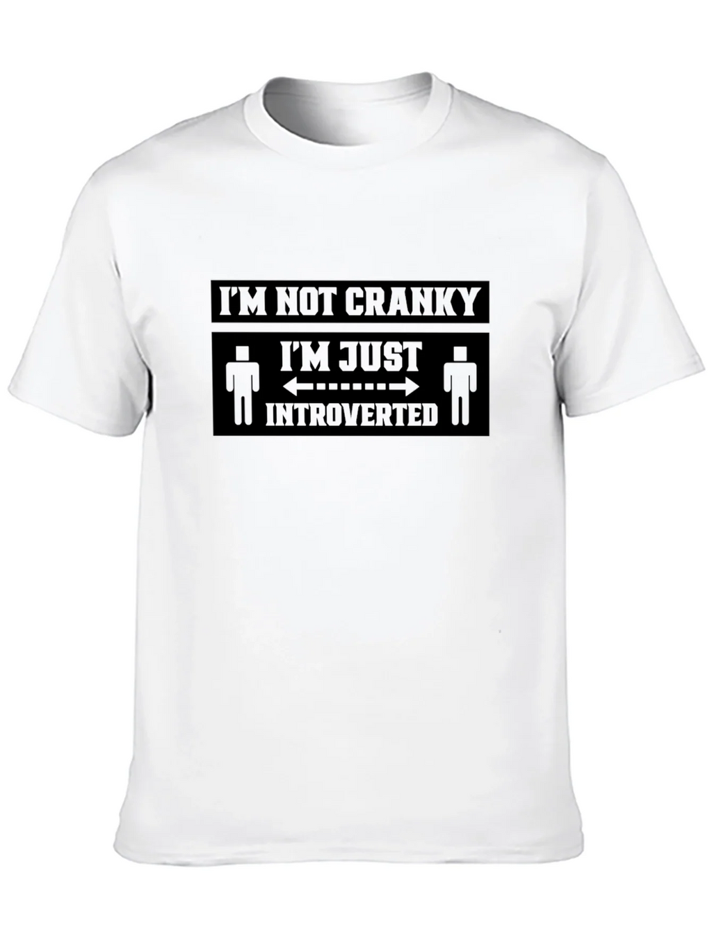 Introverted Humor Graphic Tee product image 7