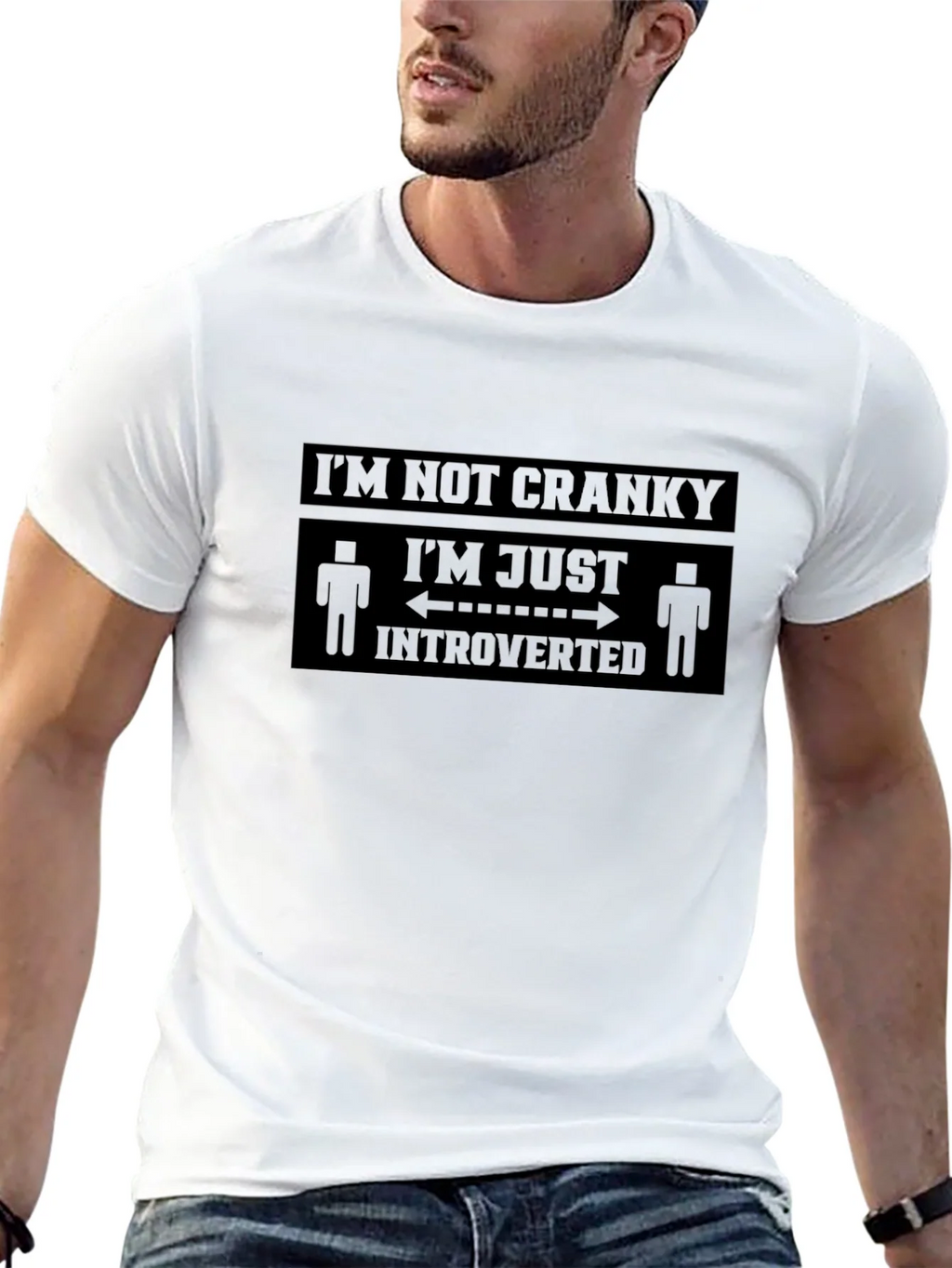Introverted Humor Graphic Tee product image 10