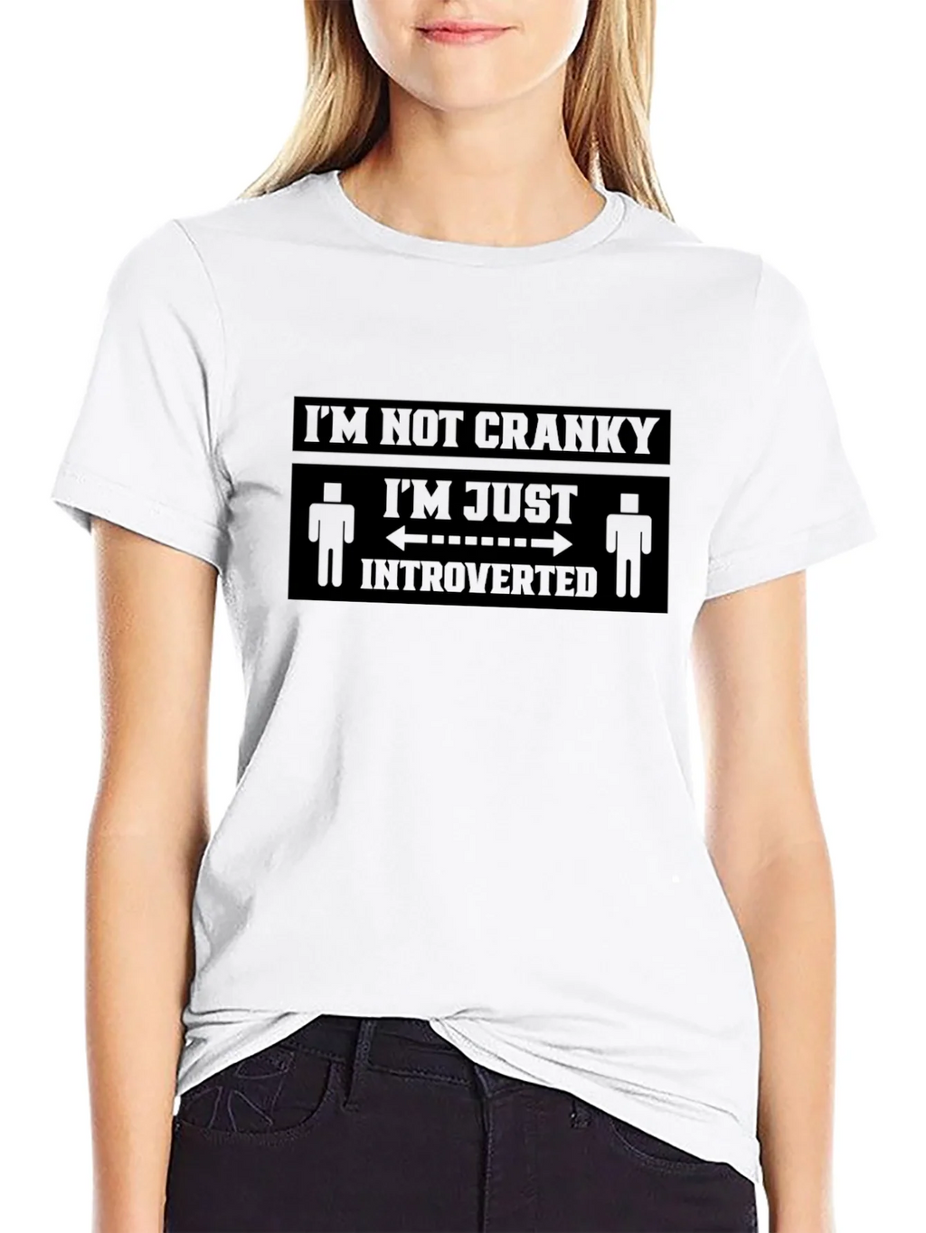 Introverted Humor Graphic Tee product image 6
