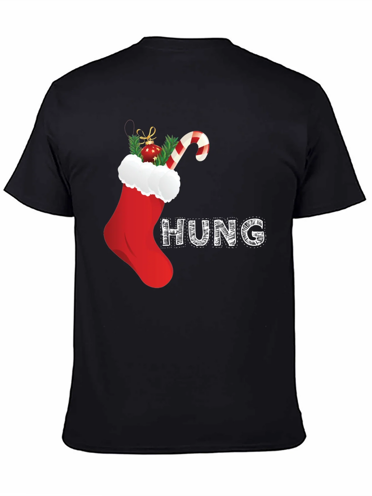 Festive Christmas Stocking T-Shirt product image 3