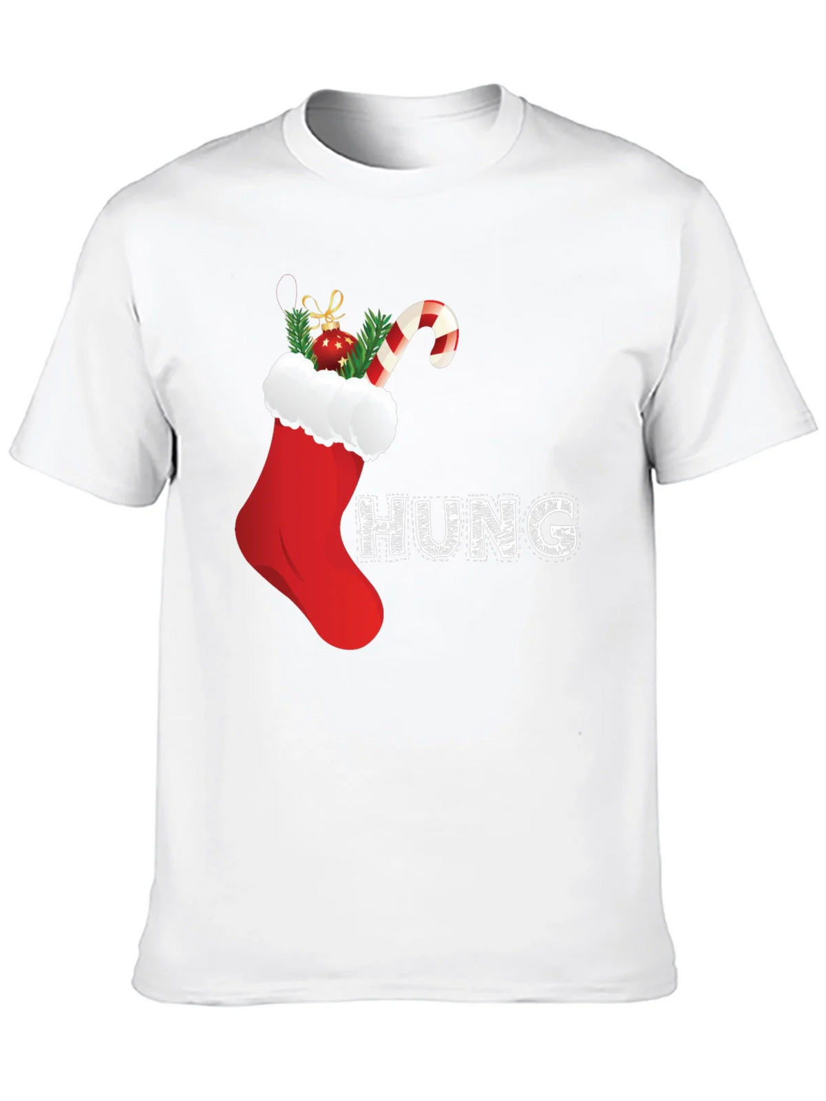 Festive Christmas Stocking T-Shirt product image 5