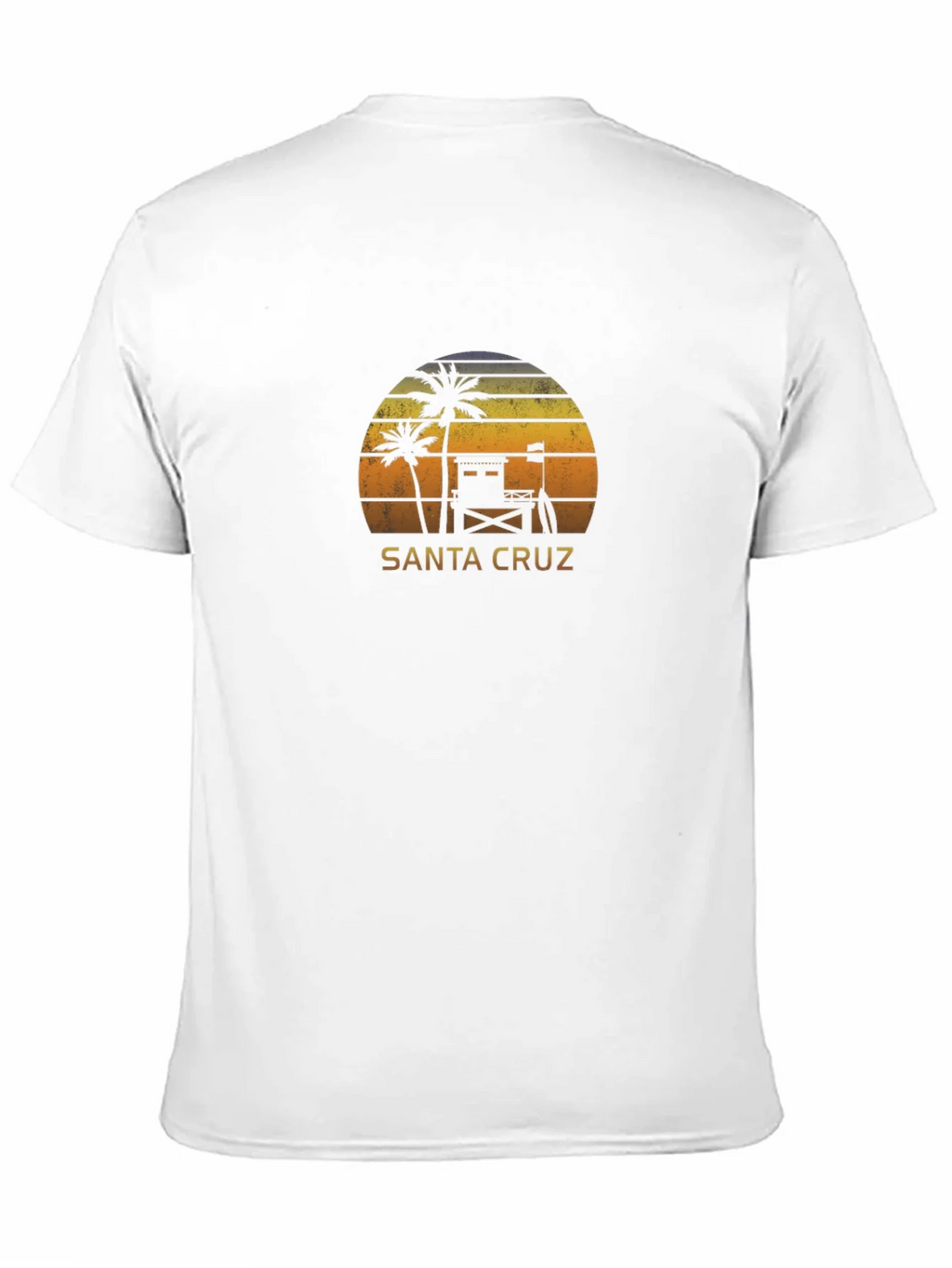 Santa Cruz Beach Sunset Graphic Tee - Black product image 5