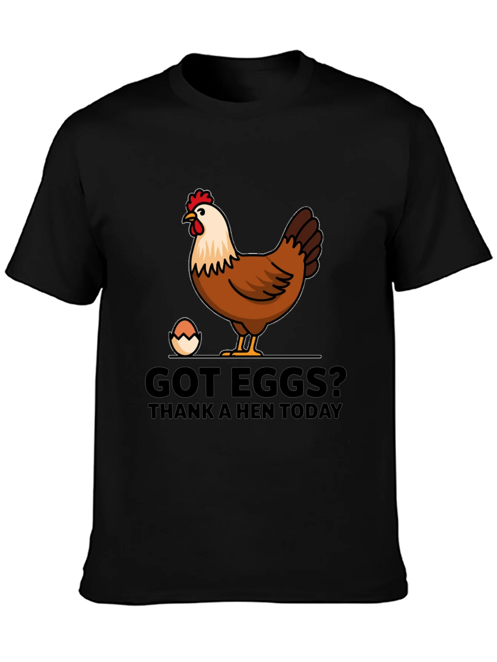 Got Eggs? Thank A Hen Today Graphic T-Shirt product image 3