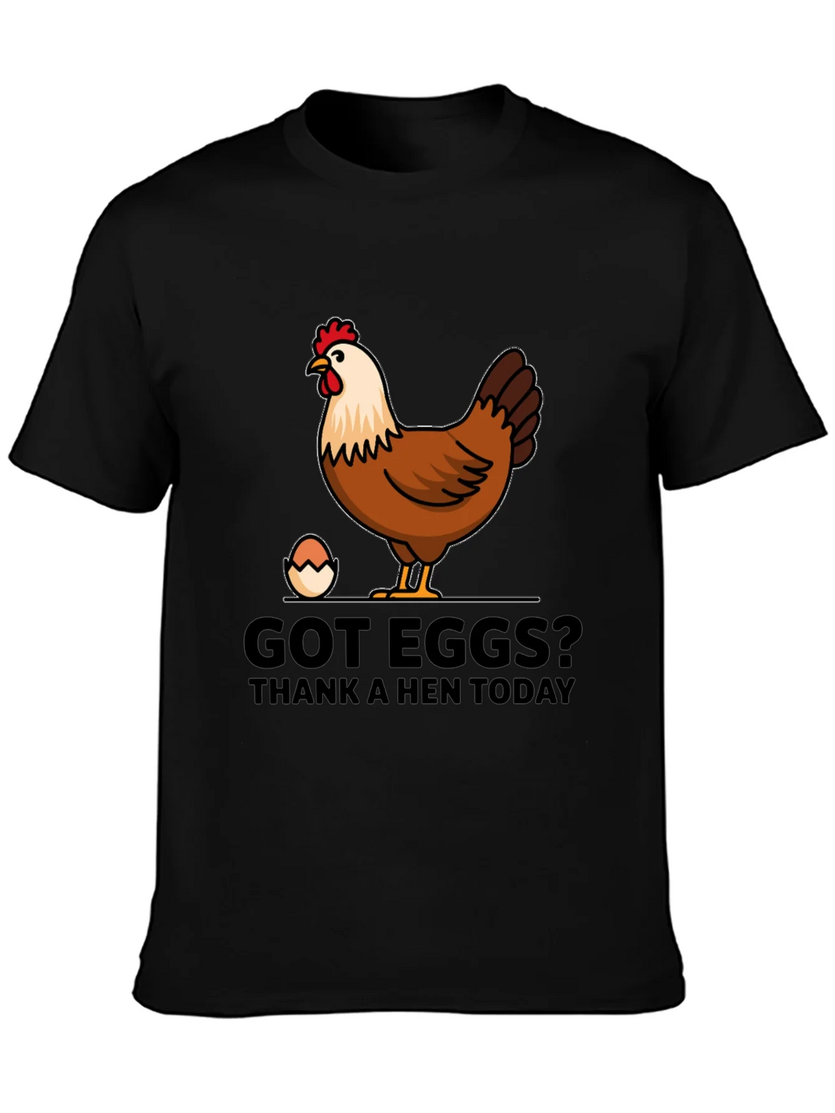 Got Eggs? Thank A Hen Today Graphic T-Shirt product image 3