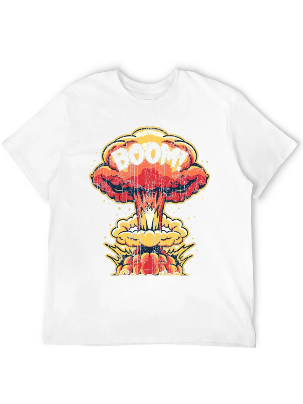 Boom! Graphic Print T-Shirt - Black Cotton Tee product image 11