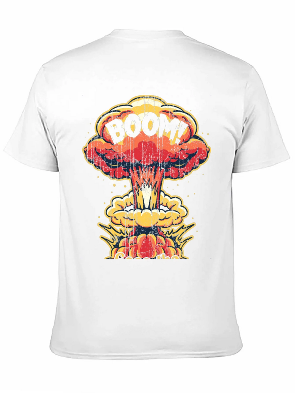 Boom! Graphic Print T-Shirt - Black Cotton Tee product image 10