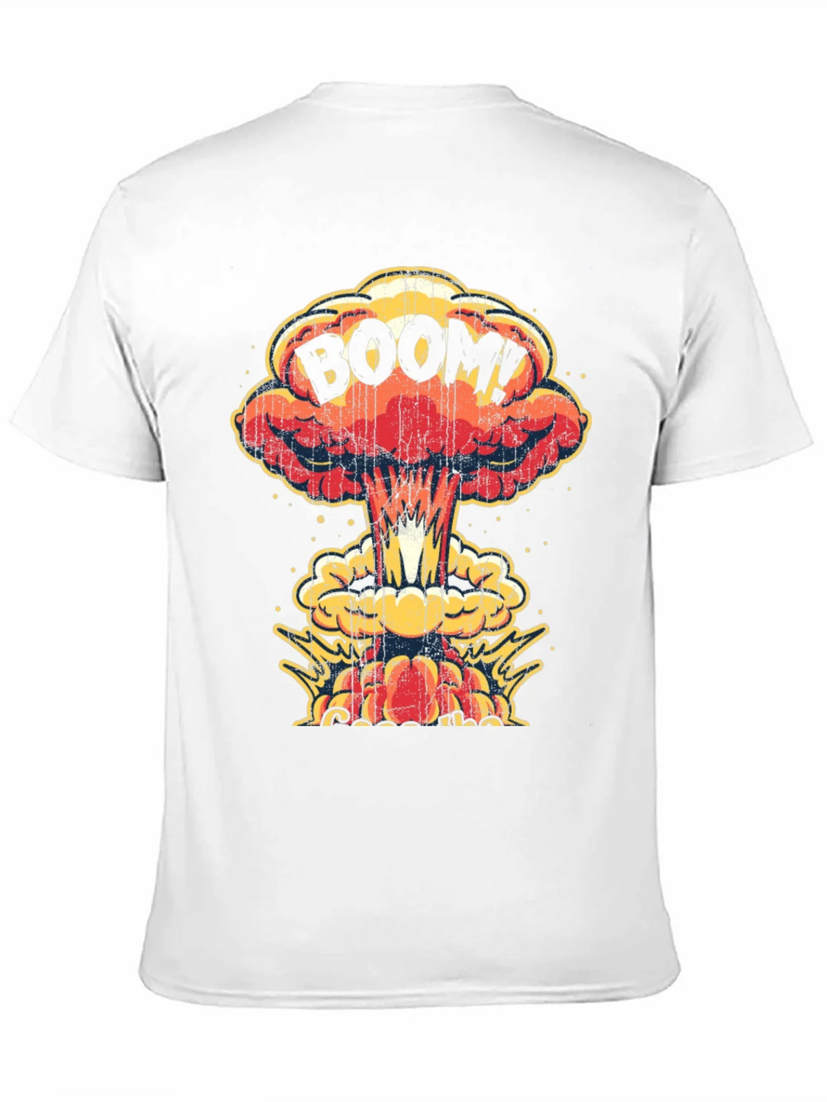 Boom! Graphic Print T-Shirt - Black Cotton Tee product image 10