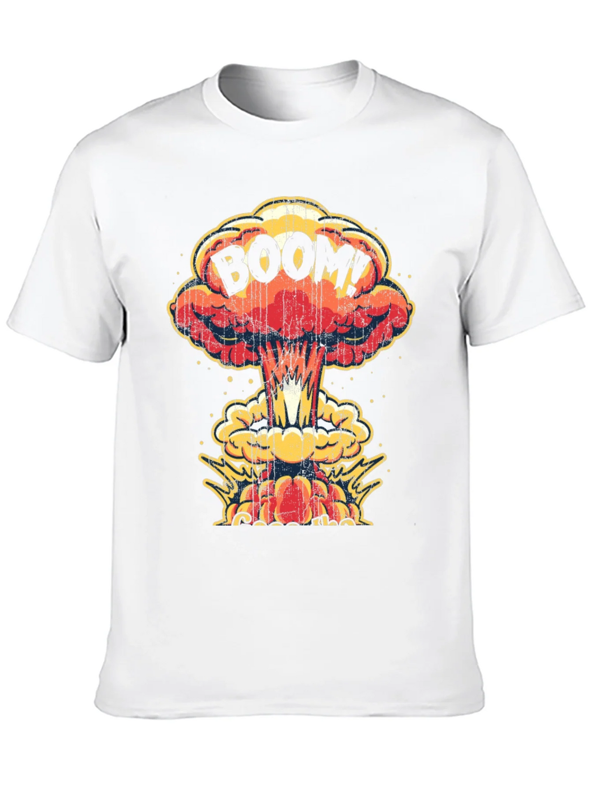 Boom! Graphic Print T-Shirt - Black Cotton Tee product image 9