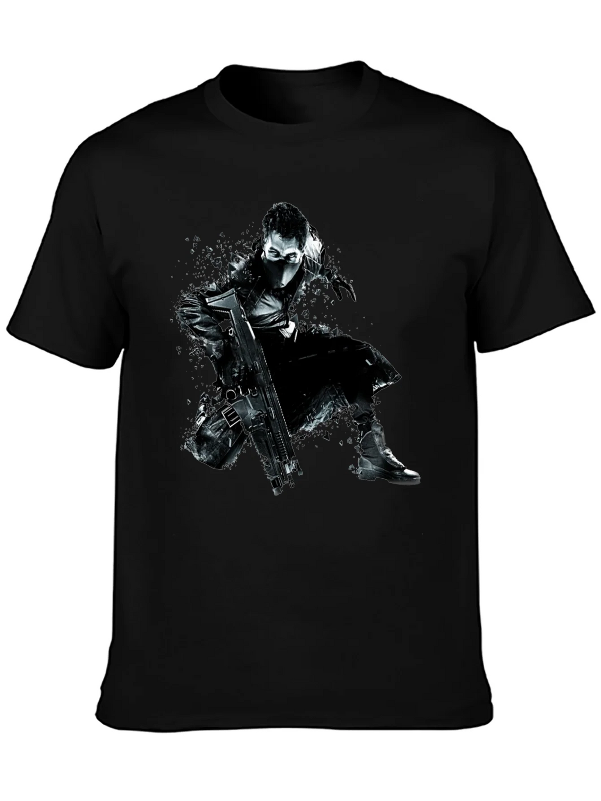 Stealth Operative Graphic T-Shirt - Black product image 3