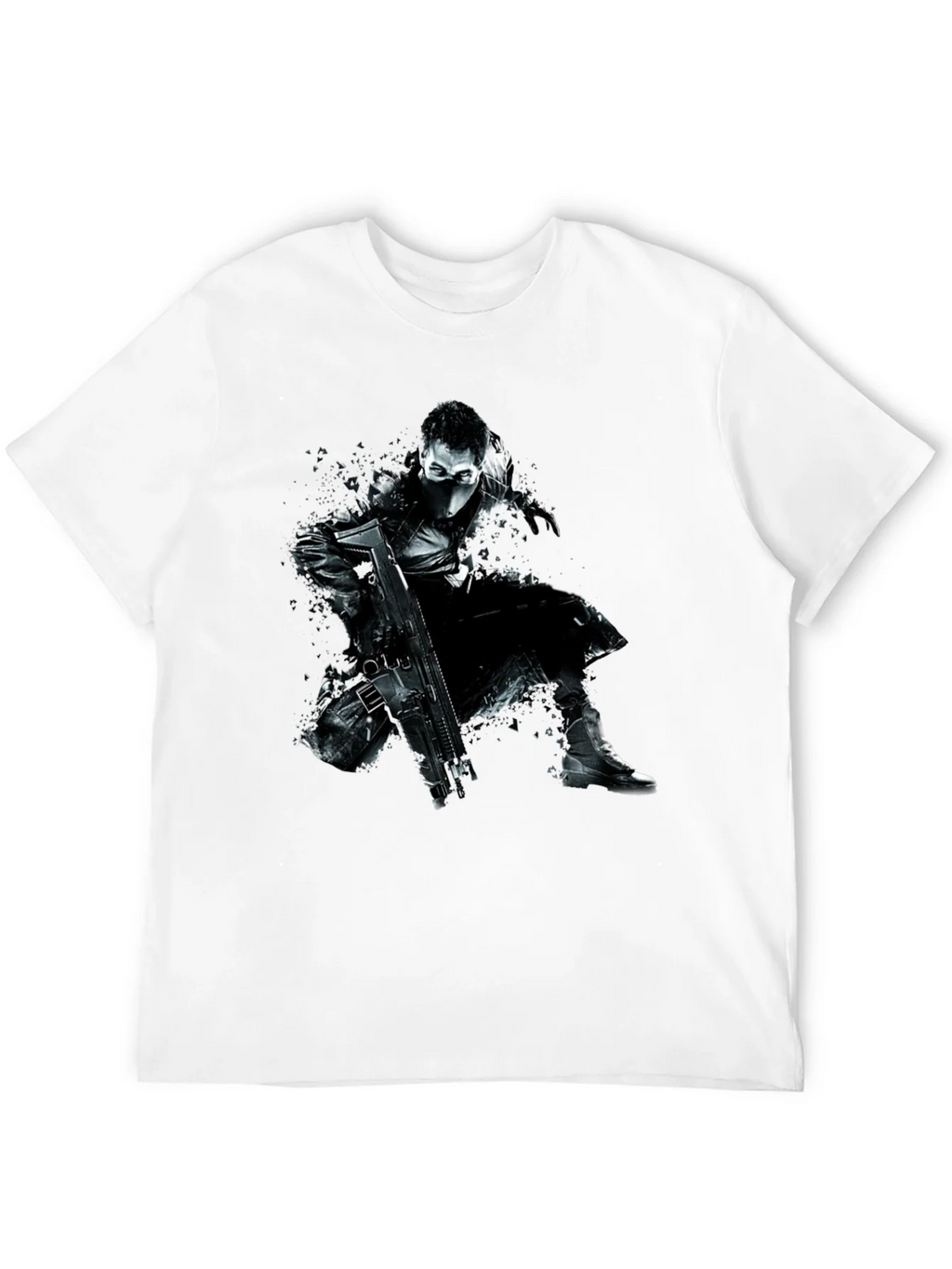 Stealth Operative Graphic T-Shirt - Black product image 7