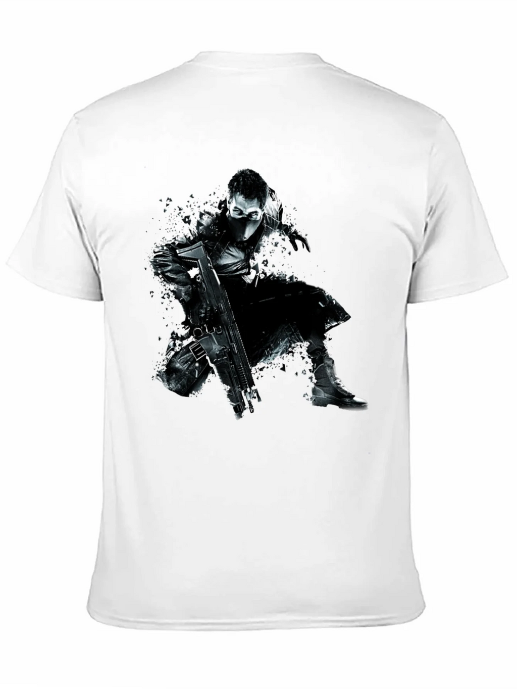 Stealth Operative Graphic T-Shirt - Black product image 6