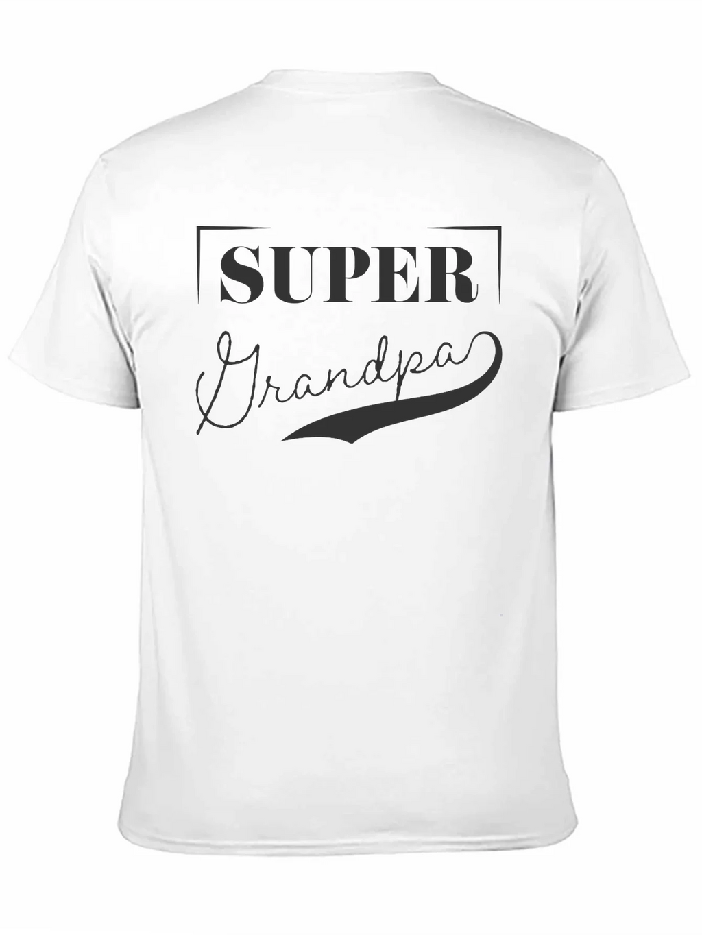 Super Grandpa T-Shirt - Black Crew Neck product image 10