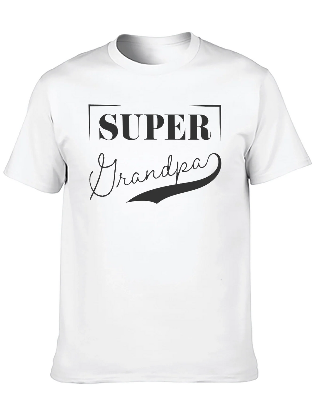 Super Grandpa T-Shirt - Black Crew Neck product image 9