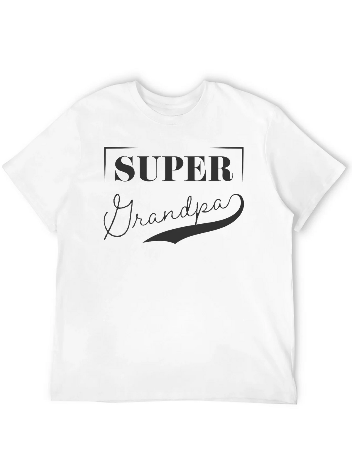 Super Grandpa T-Shirt - Black Crew Neck product image 11