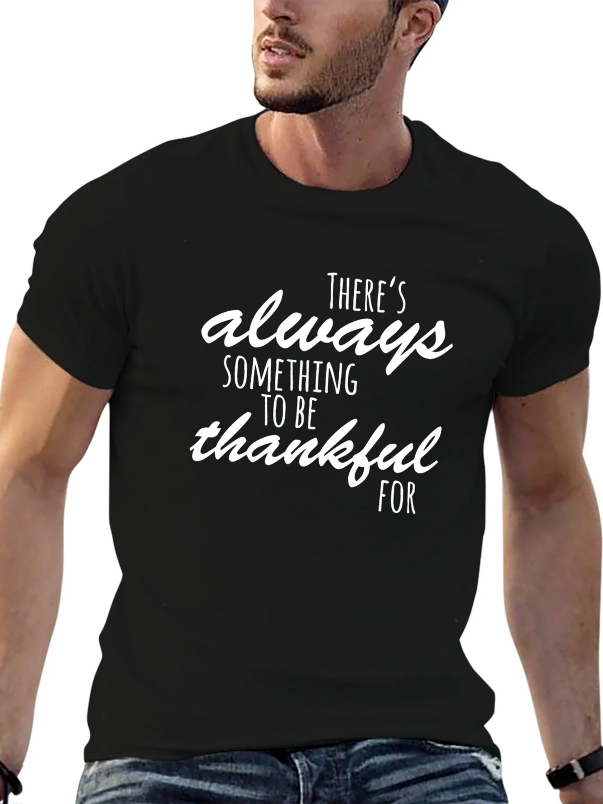 Thankful T-Shirt - Always Something to Be For product image 5
