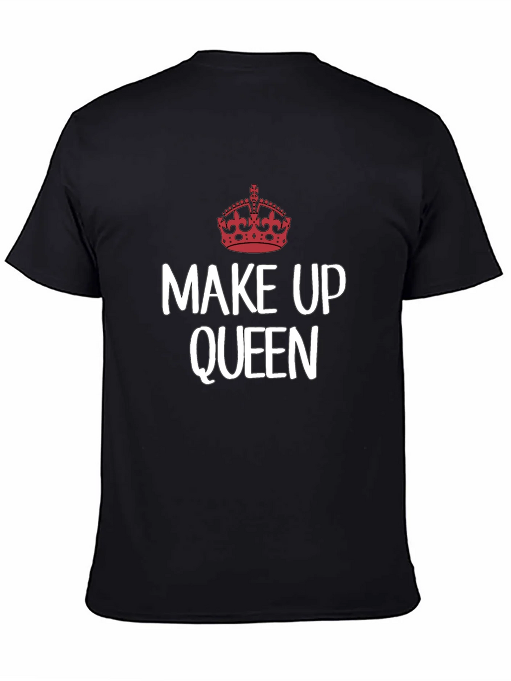 Make Up Queen T-Shirt - Crown Graphic Tee product image 4