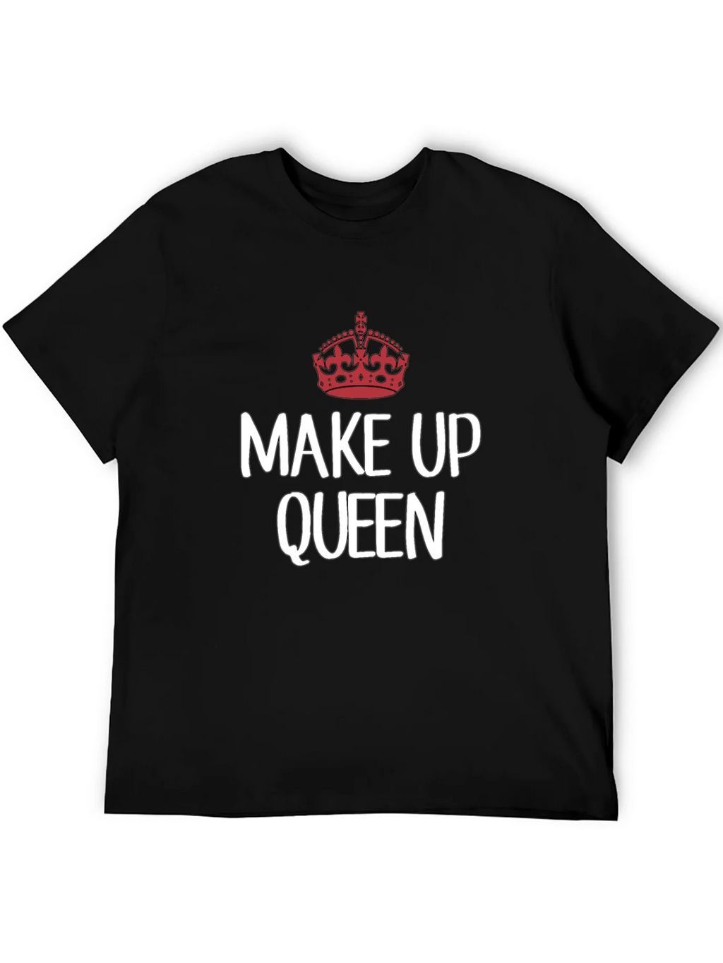 Make Up Queen T-Shirt - Crown Graphic Tee product image 5