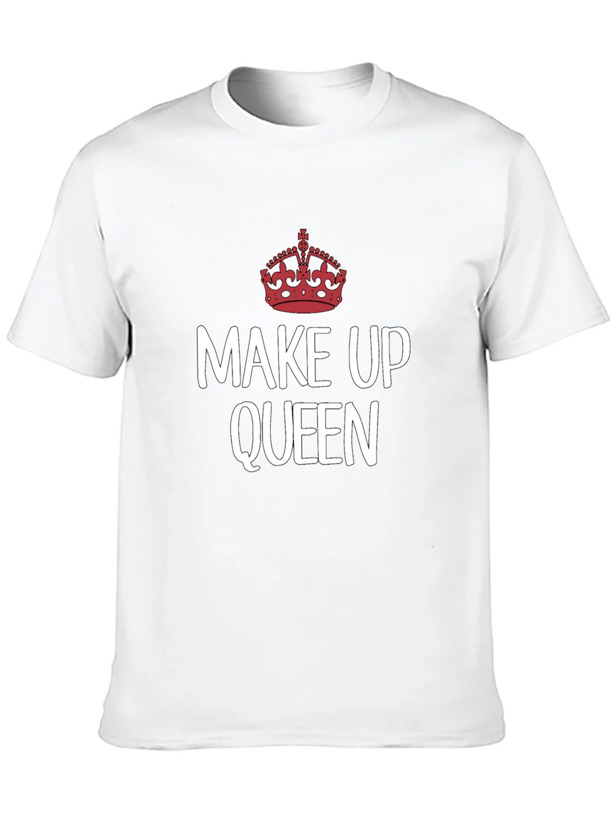 Make Up Queen T-Shirt - Crown Graphic Tee product image 9