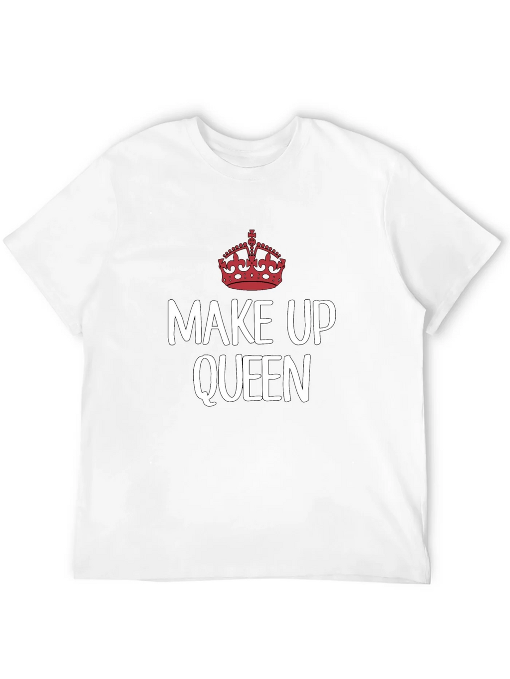 Make Up Queen T-Shirt - Crown Graphic Tee product image 11