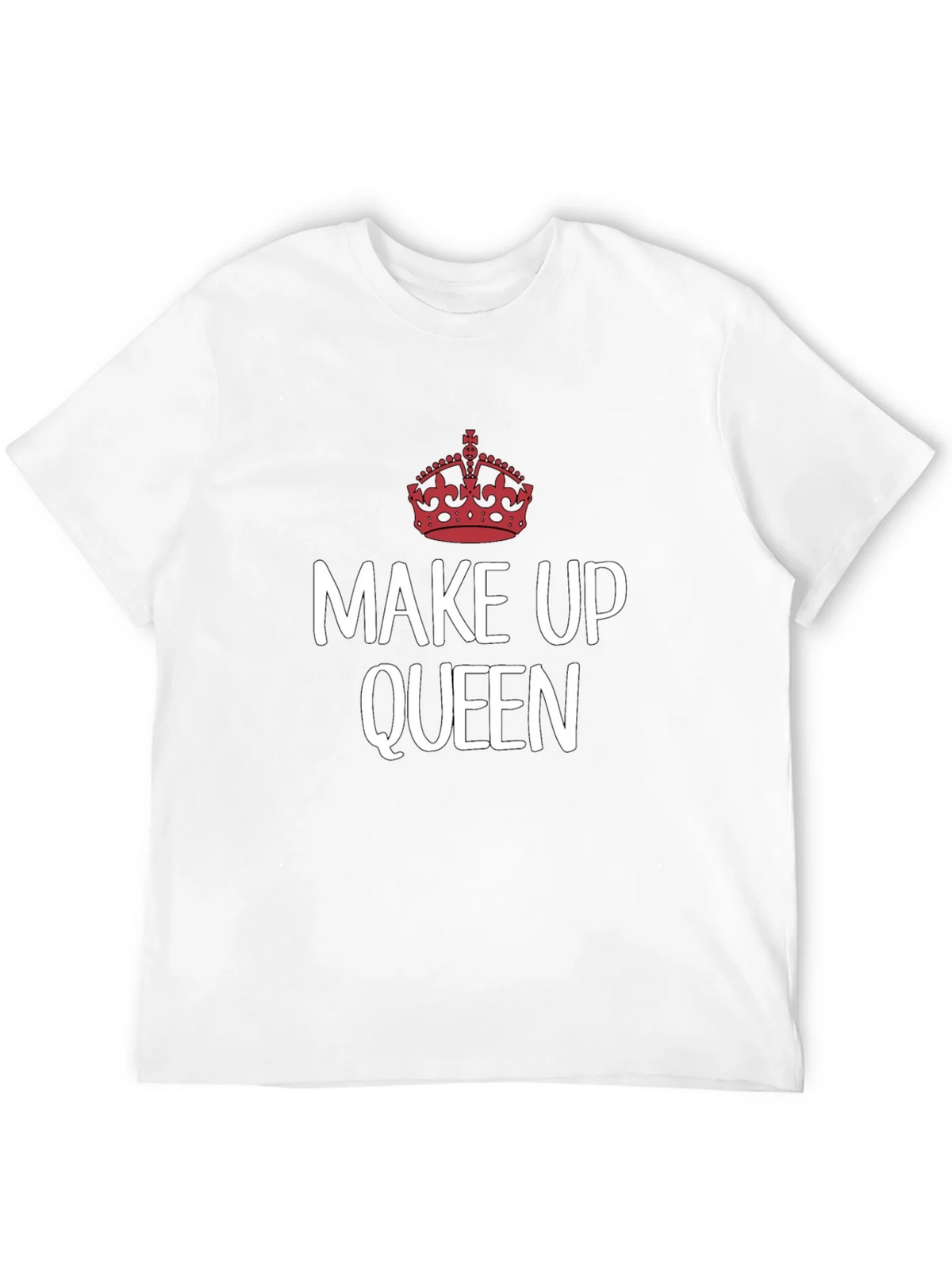 Make Up Queen T-Shirt - Crown Graphic Tee product image 11